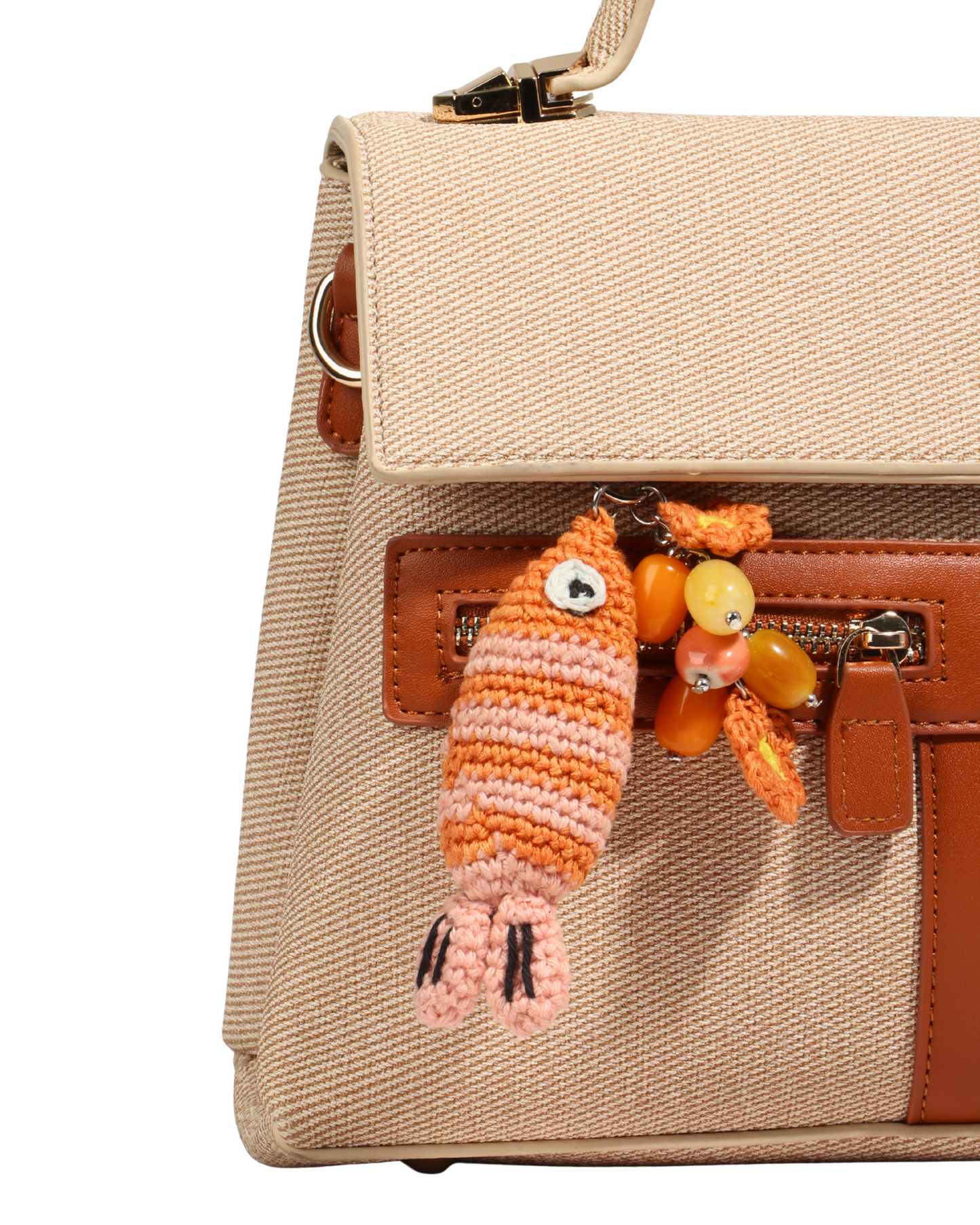 Crocheted Fish Charm