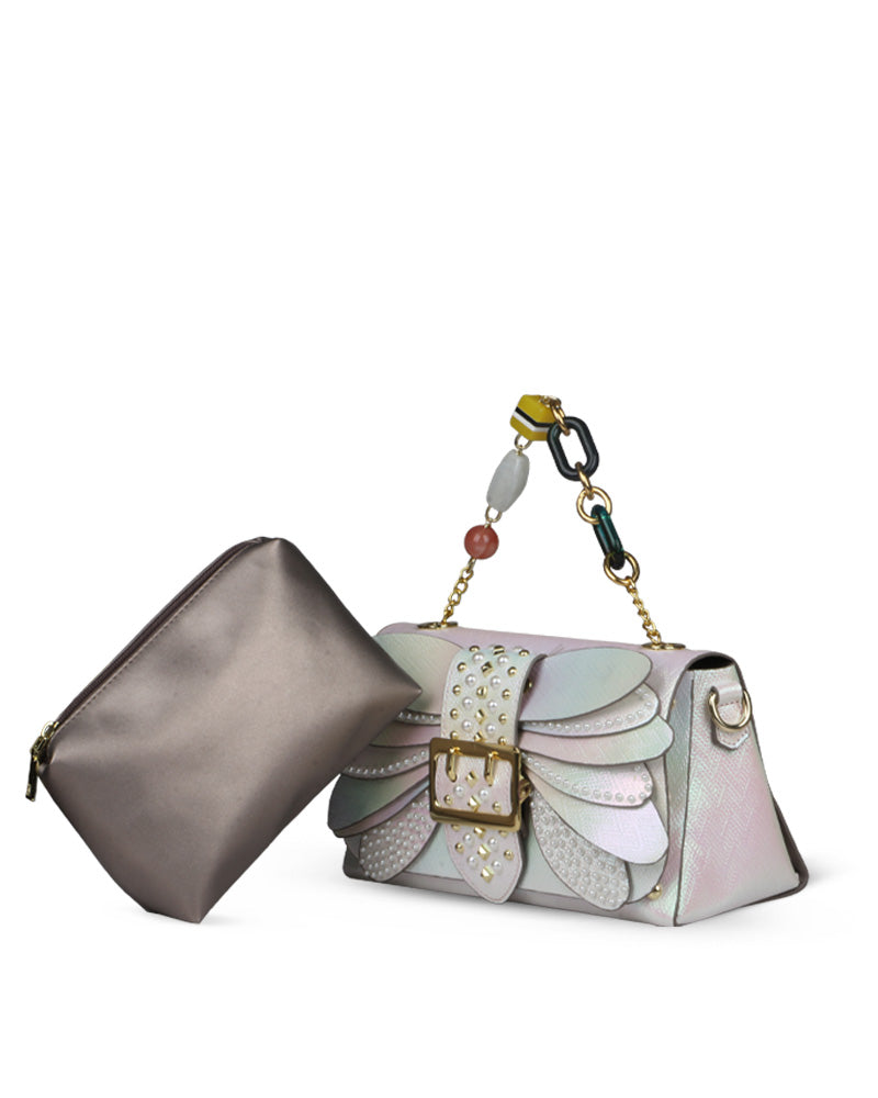Winged Elegance Handbag