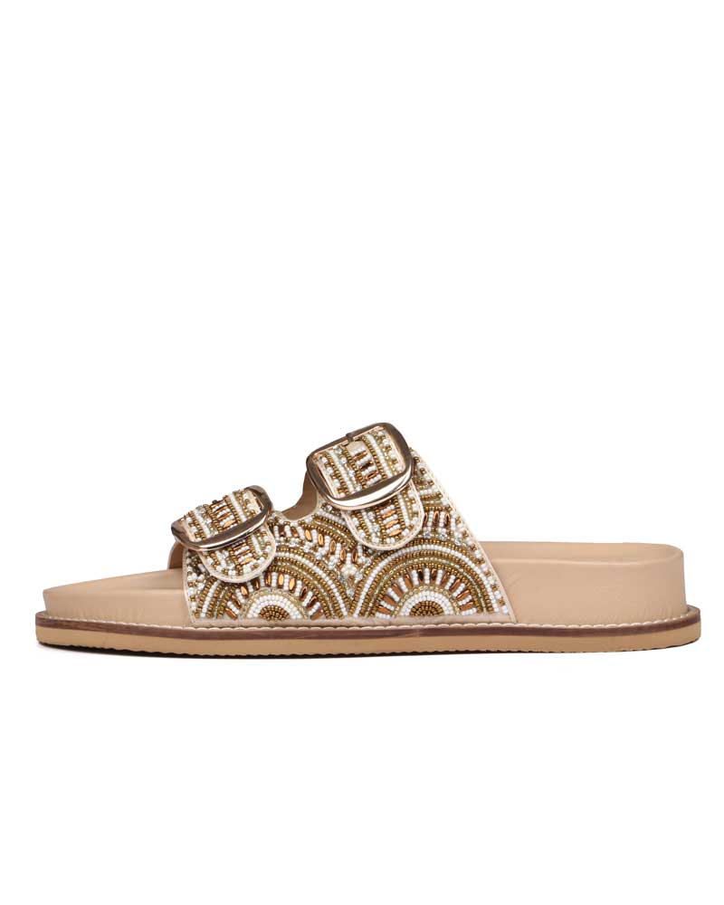 Leher Luxe Slides
