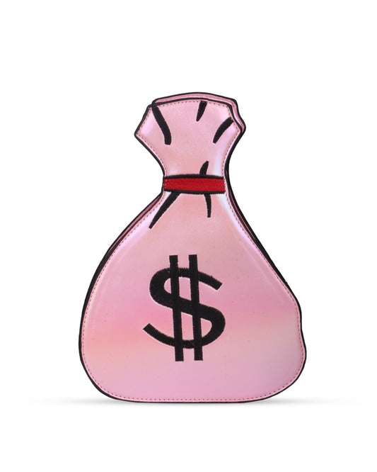 Pink Money Bag