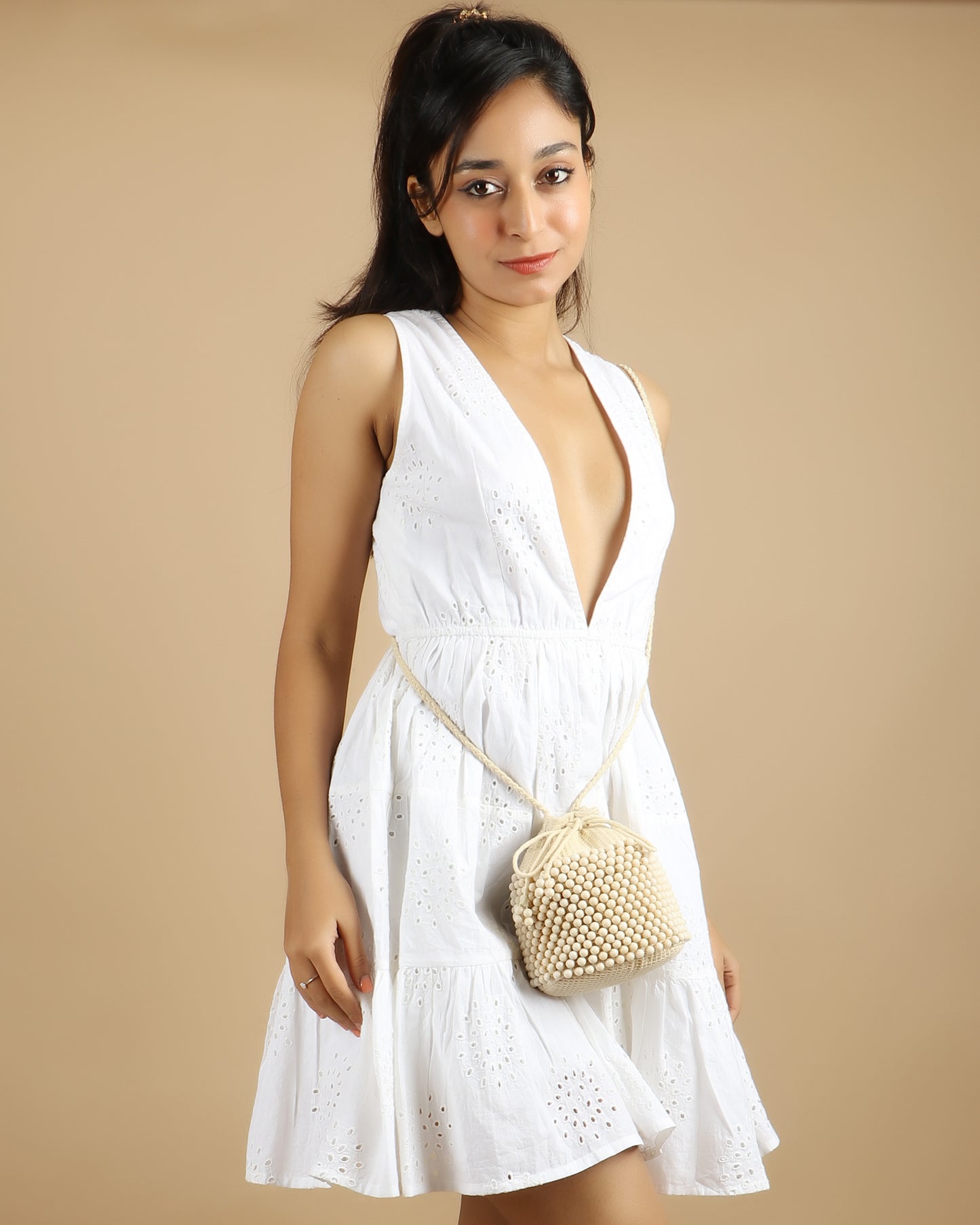 Pearlescent Allure Bag