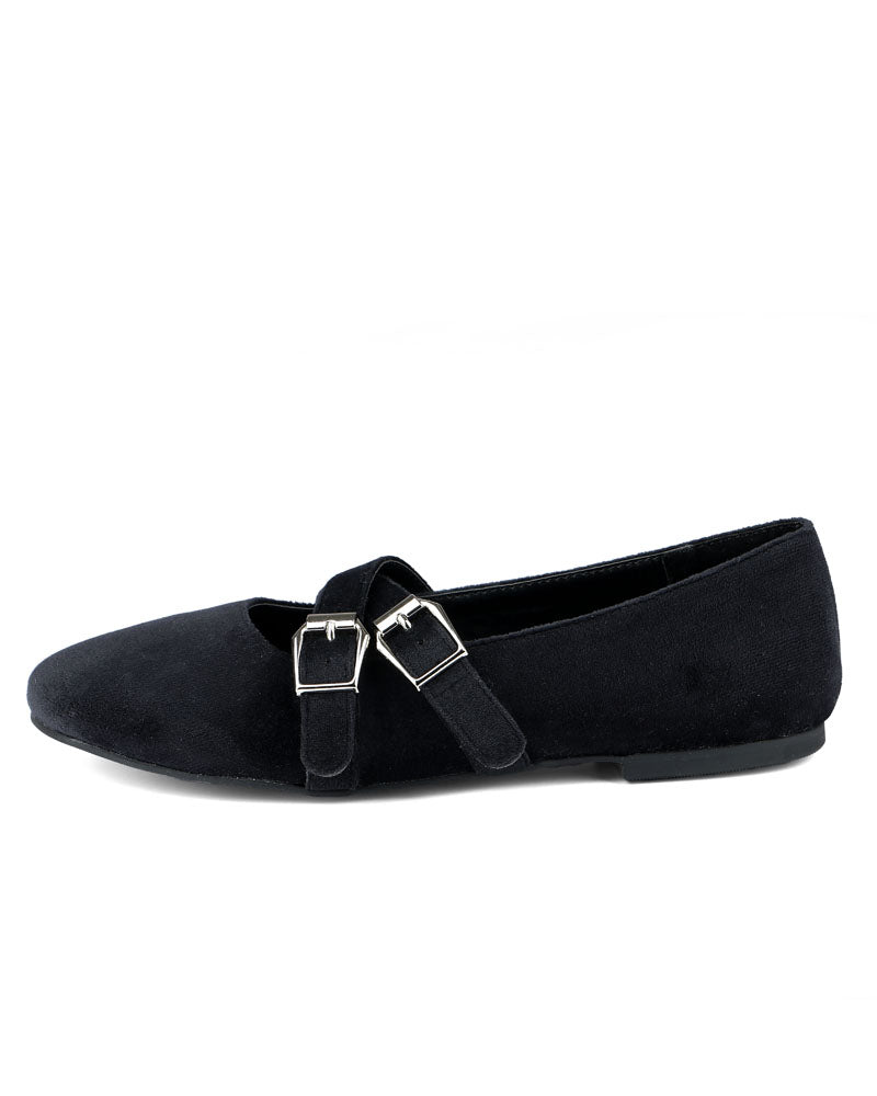 Flamboyant Crisscross Ballerinas