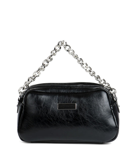 Chain-Link Shoulder Sling Bag