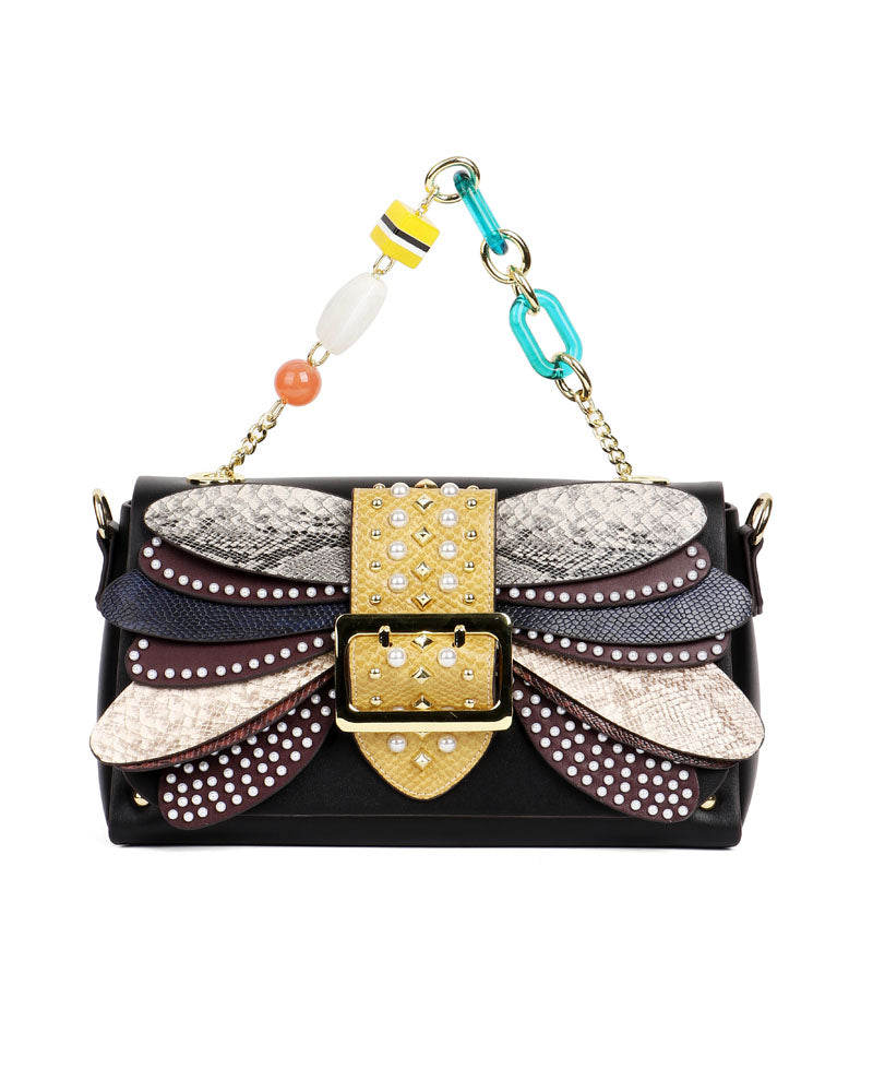 Winged Elegance Handbag