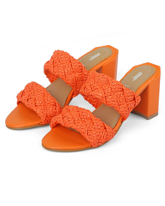 Tangerine Twist Heels