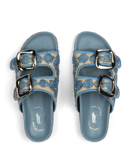 Astoria Buckle Sliders