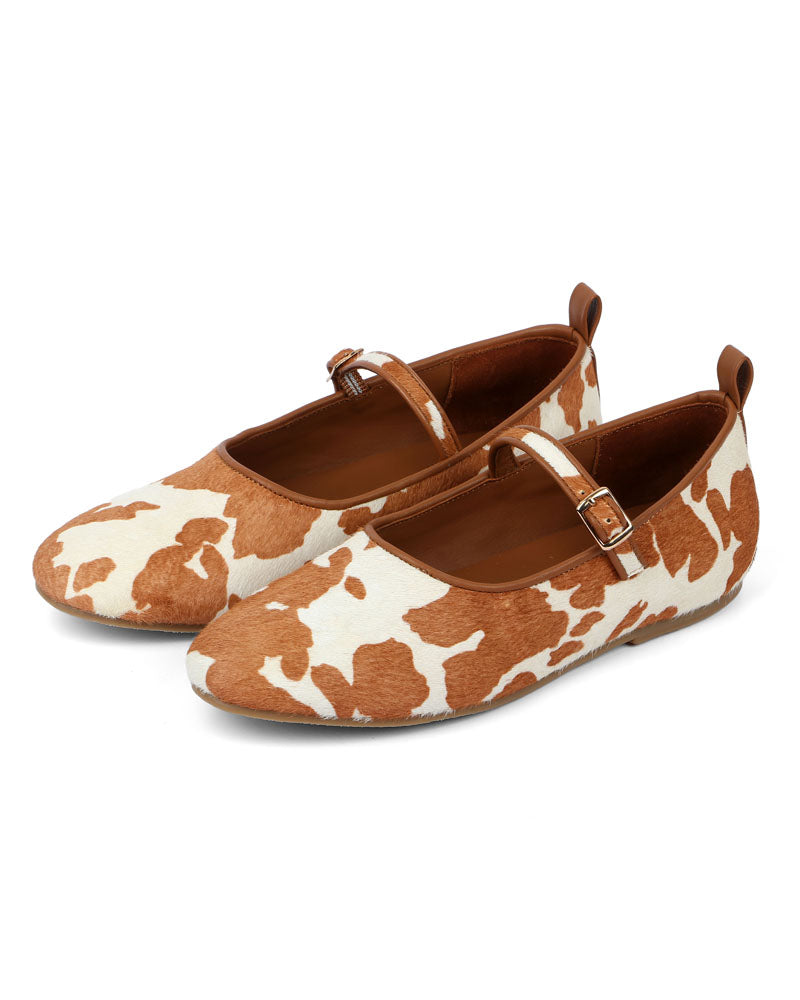 Patterned Posh Ballerinas