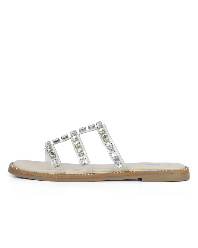 Crystal Elegance Flats