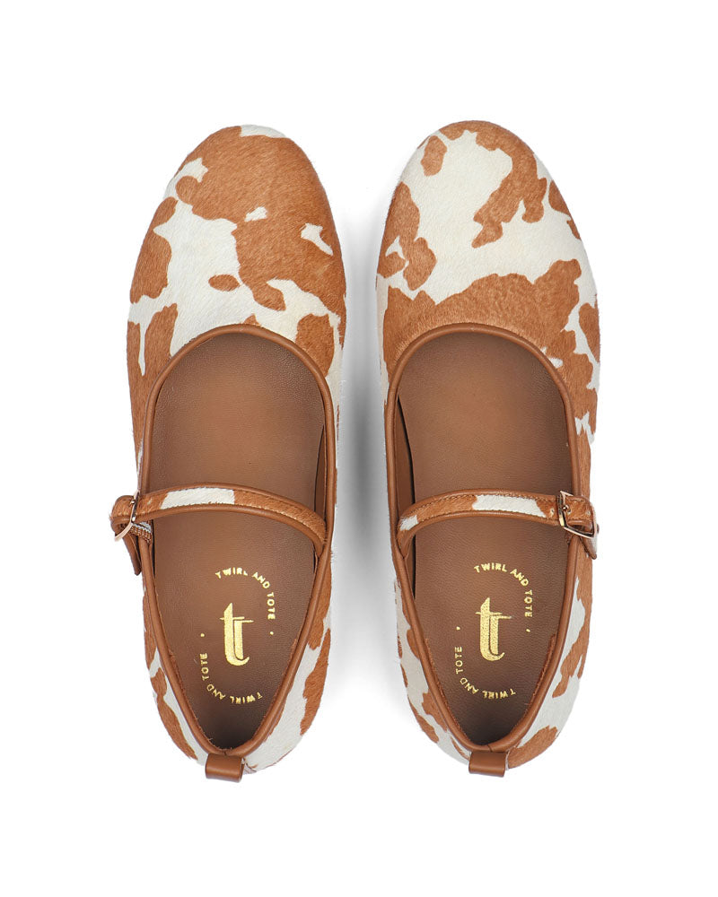 Patterned Posh Ballerinas