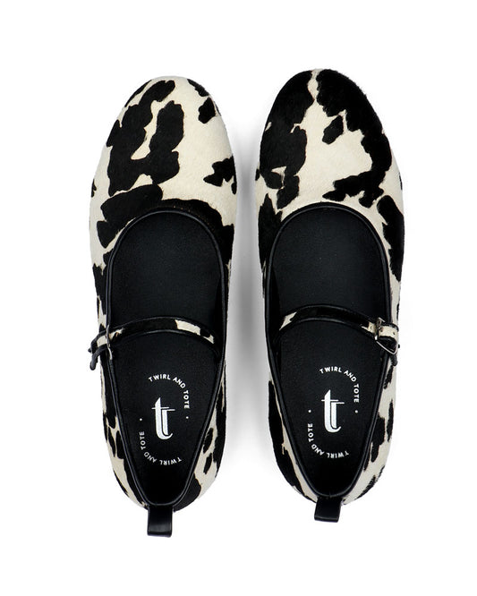 Patterned Posh Ballerinas