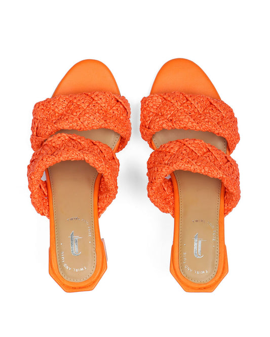 Tangerine Twist Heels