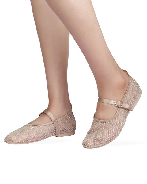 Diamond Flats Ballerinas