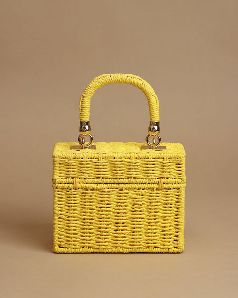 Sunshine Luxe Lockbox Handbag