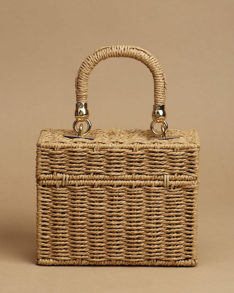 Sunshine Luxe Lockbox Handbag