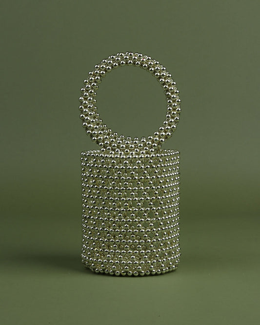 Pearlescent Poise Handbag