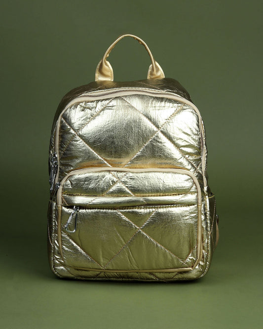 Quilted Elegance Backpack