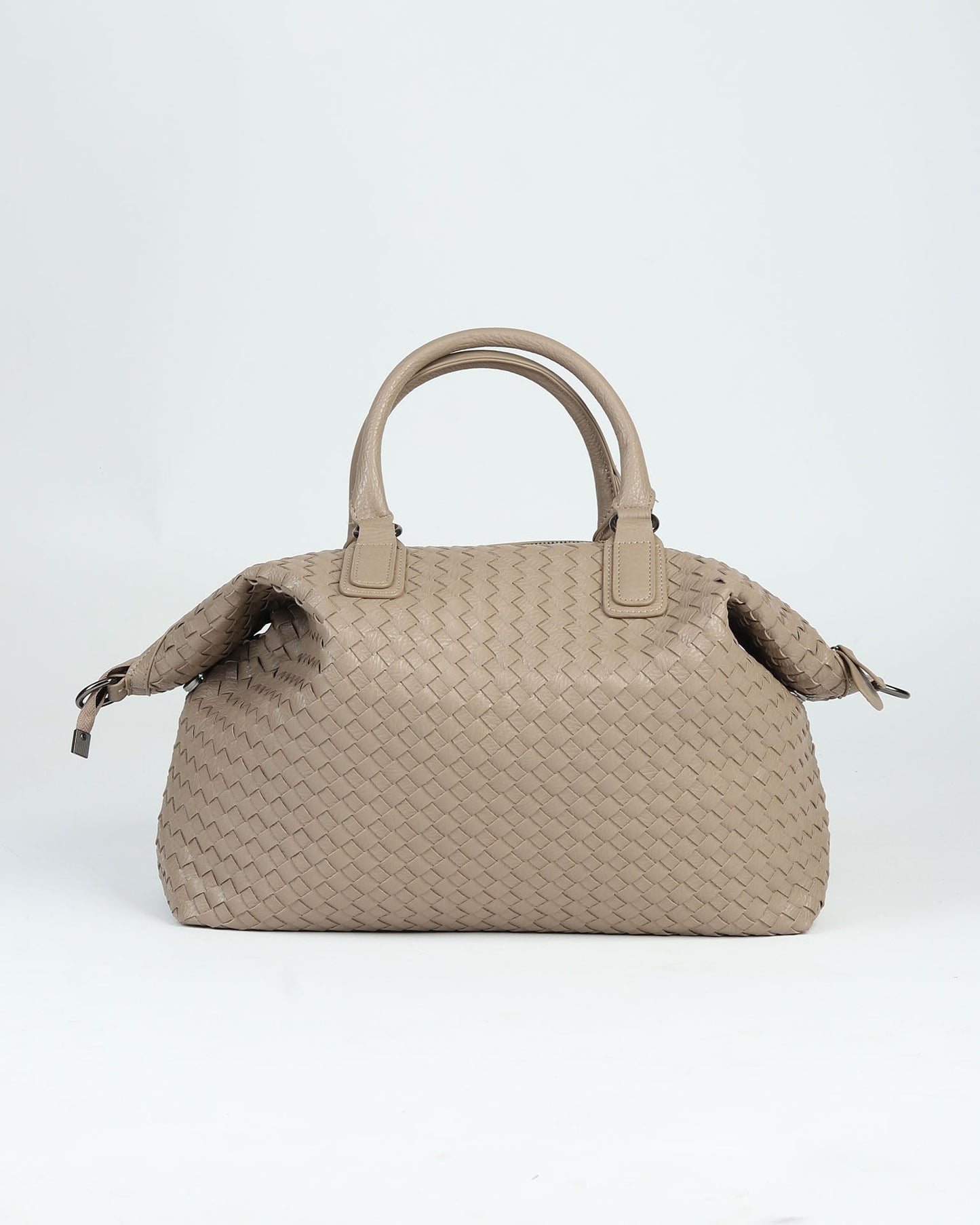 Metallic Glamour Shin Handbag