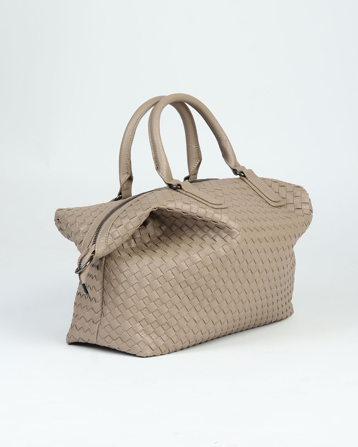 Metallic Glamour Shin Handbag