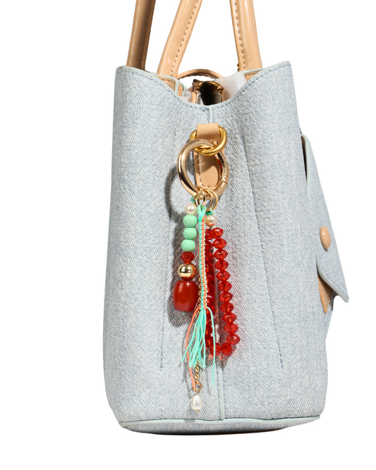 Green Cord Charm