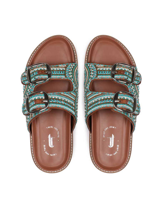 Leher Luxe Slides
