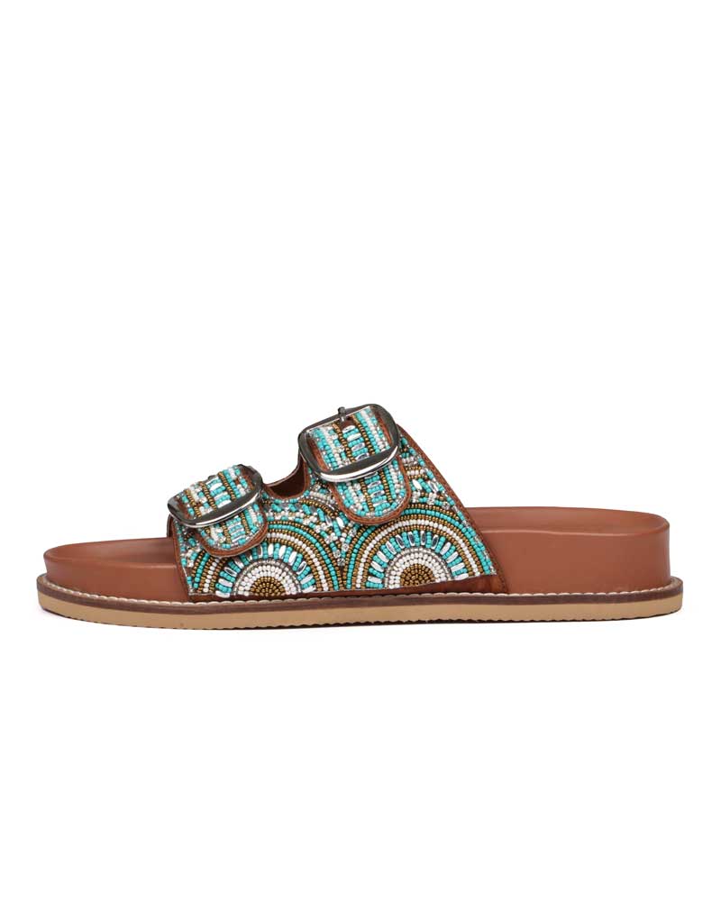 Leher Luxe Slides