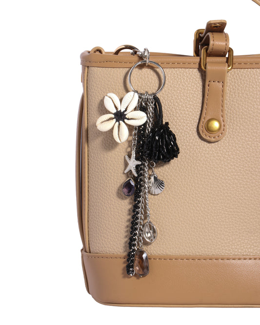 Cowrie Shell Flower Dangle Charm
