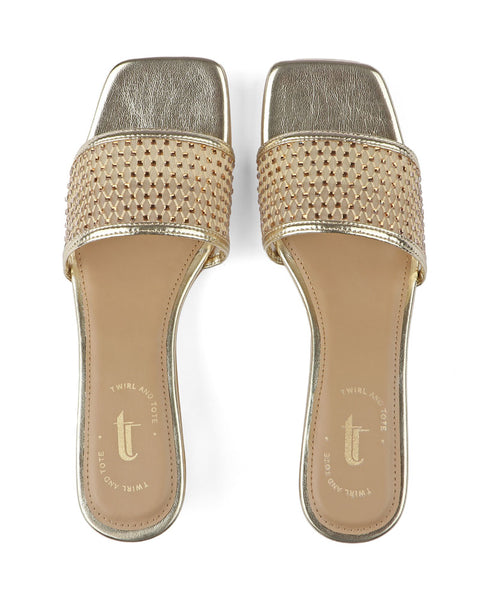 Crystalina Heel Sandals