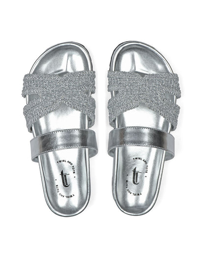 Valencia Woven Slides
