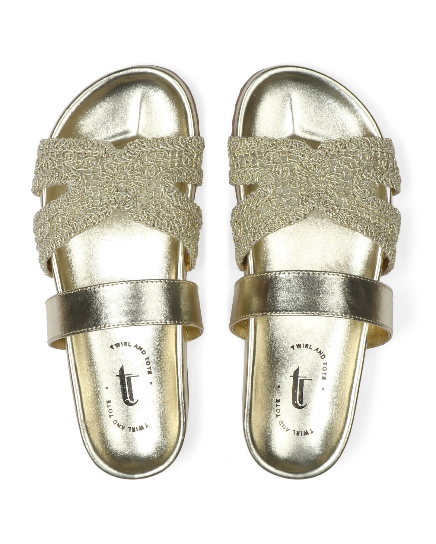 Valencia Woven Slides