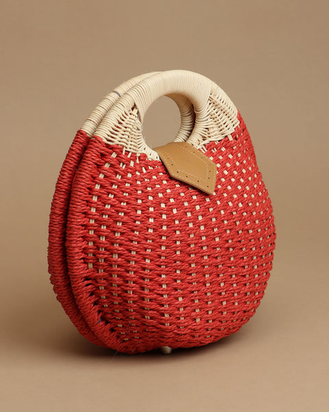 Crescent Chic Basket Bag