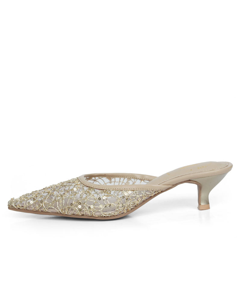 Majestic Weave Heels