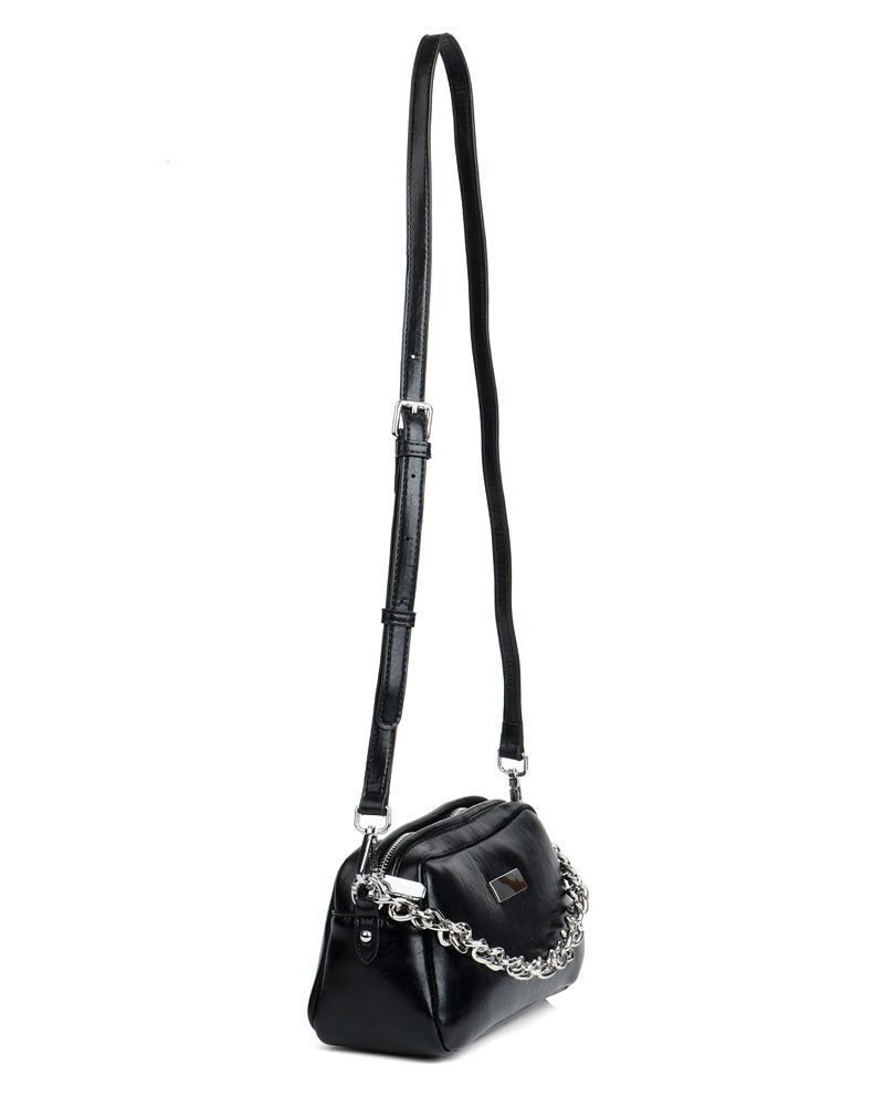 Chain-Link Shoulder Sling Bag