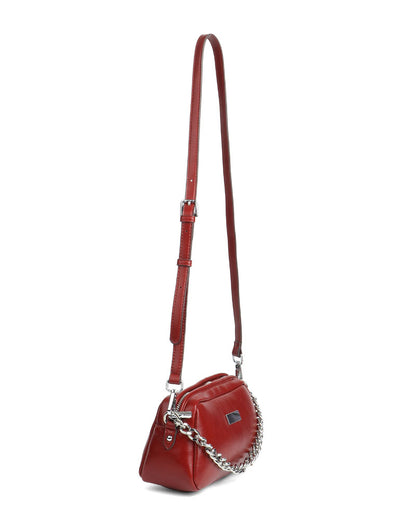 Chain-Link Shoulder Sling Bag