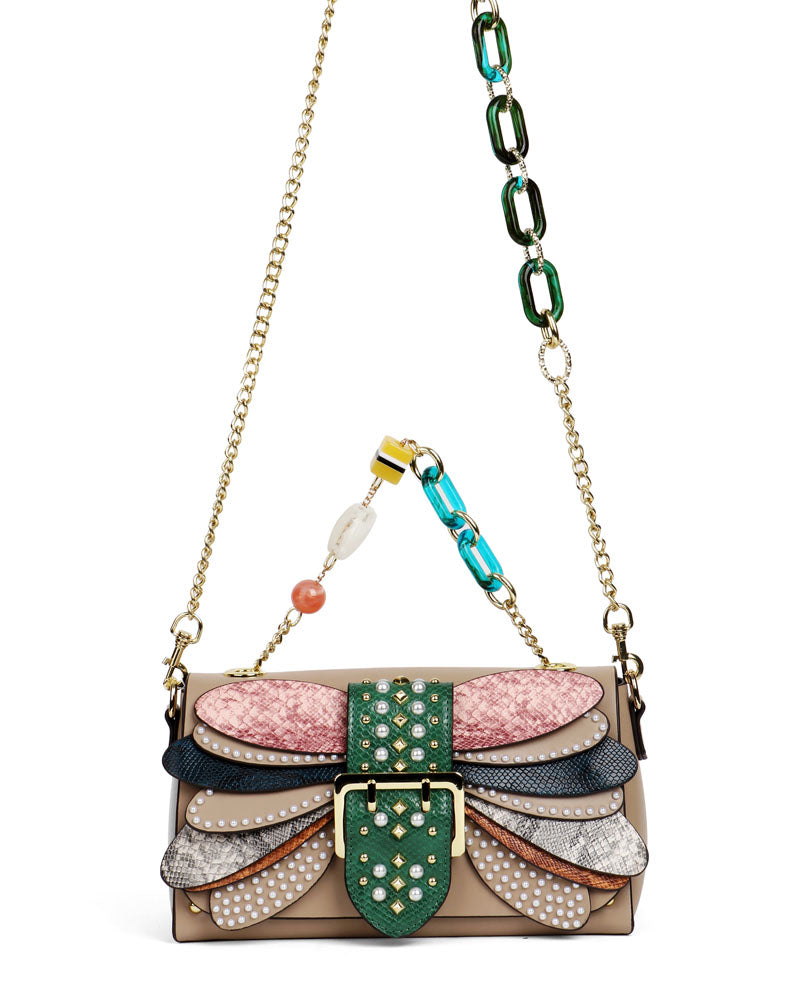 Winged Elegance Handbag