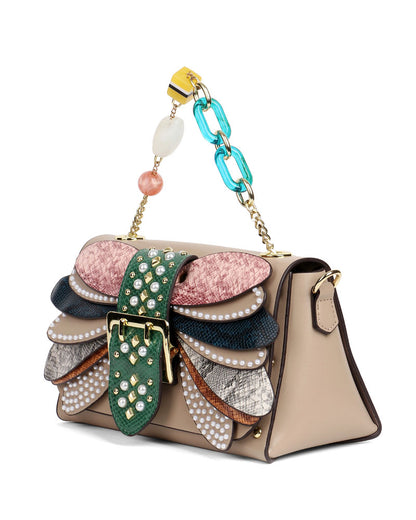 Winged Elegance Handbag