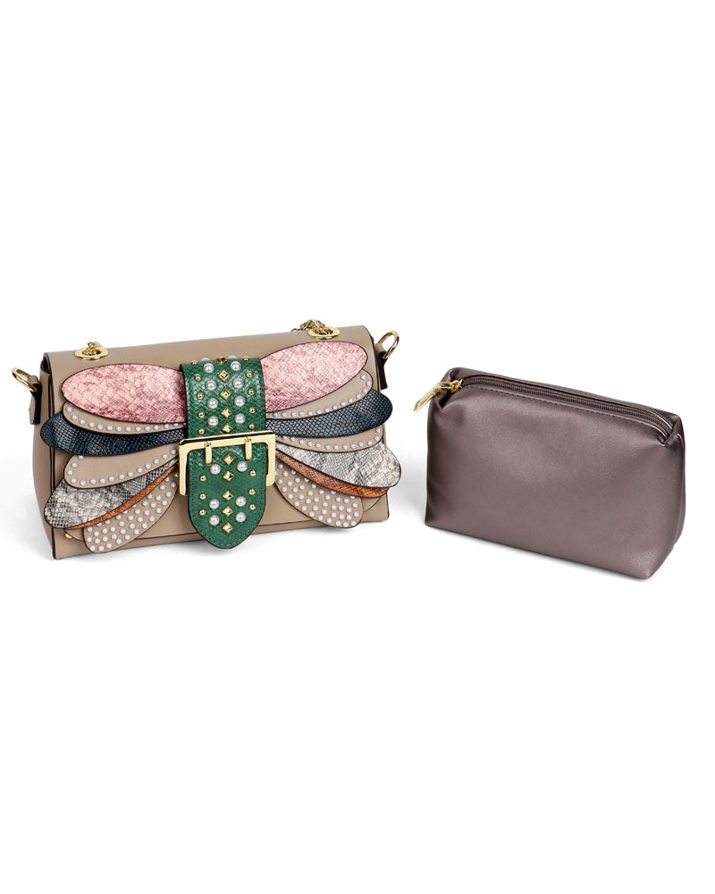 Winged Elegance Handbag