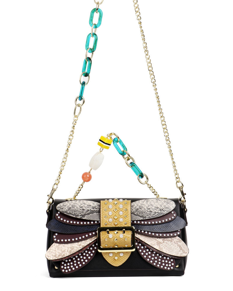 Winged Elegance Handbag