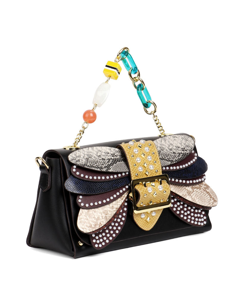 Winged Elegance Handbag