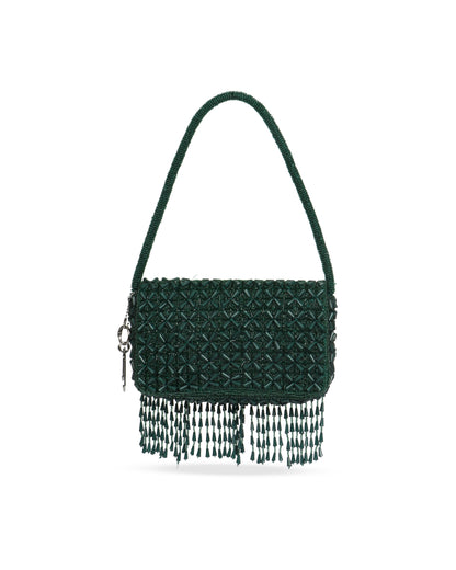 Emerald Cascade handbag