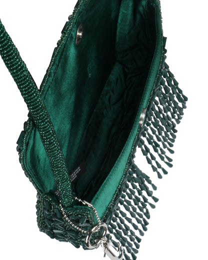 Emerald Cascade handbag