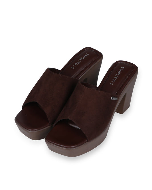Mocha heels