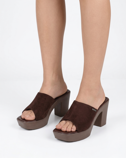 Mocha heels