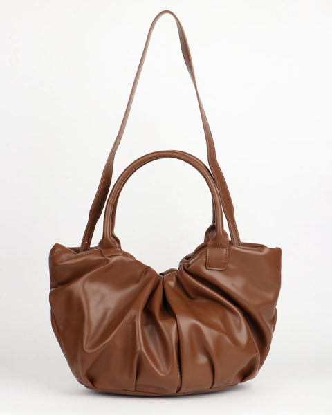 Crinkle Hobo Handbag