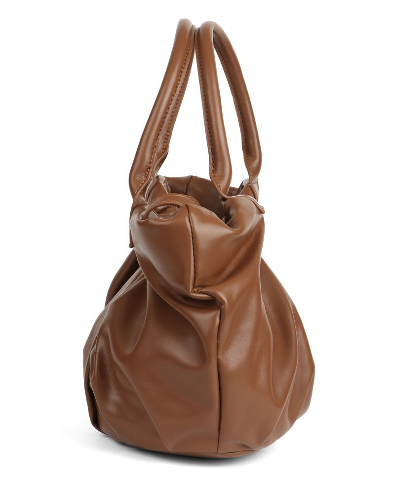 Crinkle Hobo Handbag