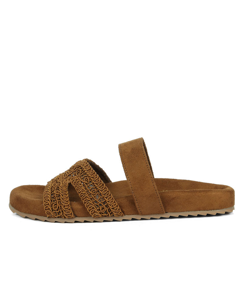 Valencia Woven Slides