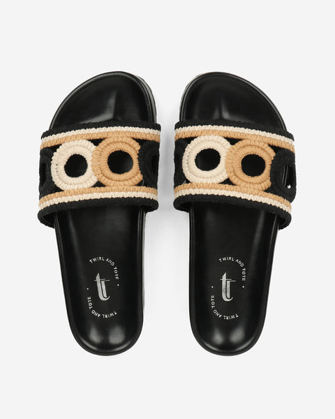 Modish Slide Sandals