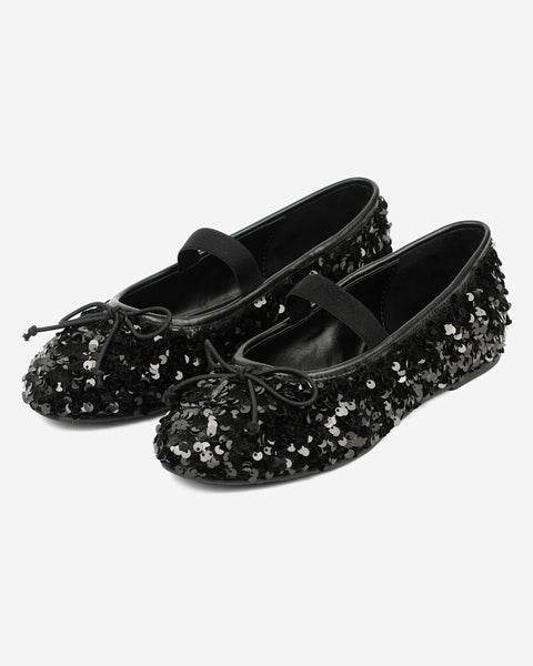 Shimmering Ballet Flats