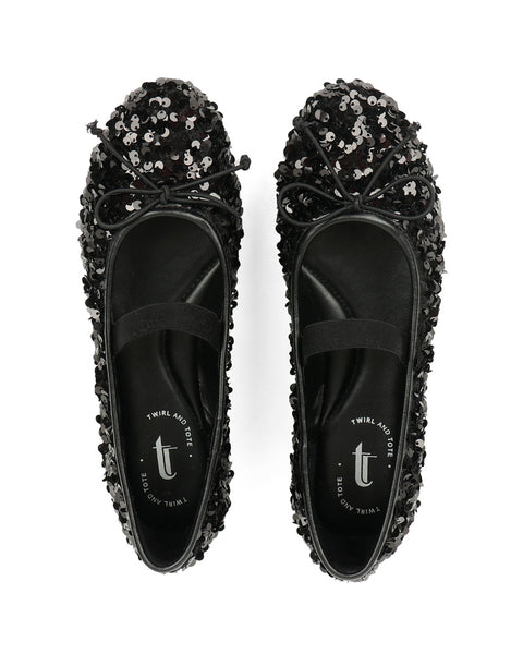 Shimmering Ballet Flats