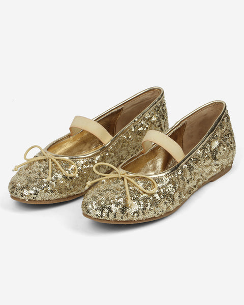 Shimmering Ballet Flats