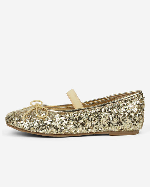 Shimmering Ballet Flats